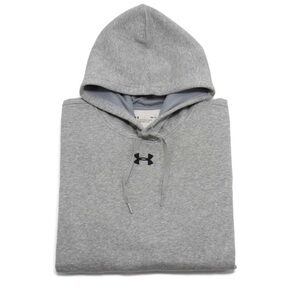 Under Armour Gray Hustle Fleece Hoody
